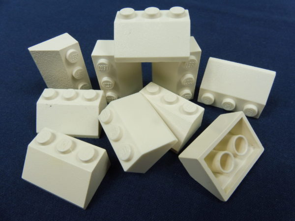 Schrägstein 2x3 45° weiß 3038 LEGO® 5Stk Dachstein 
