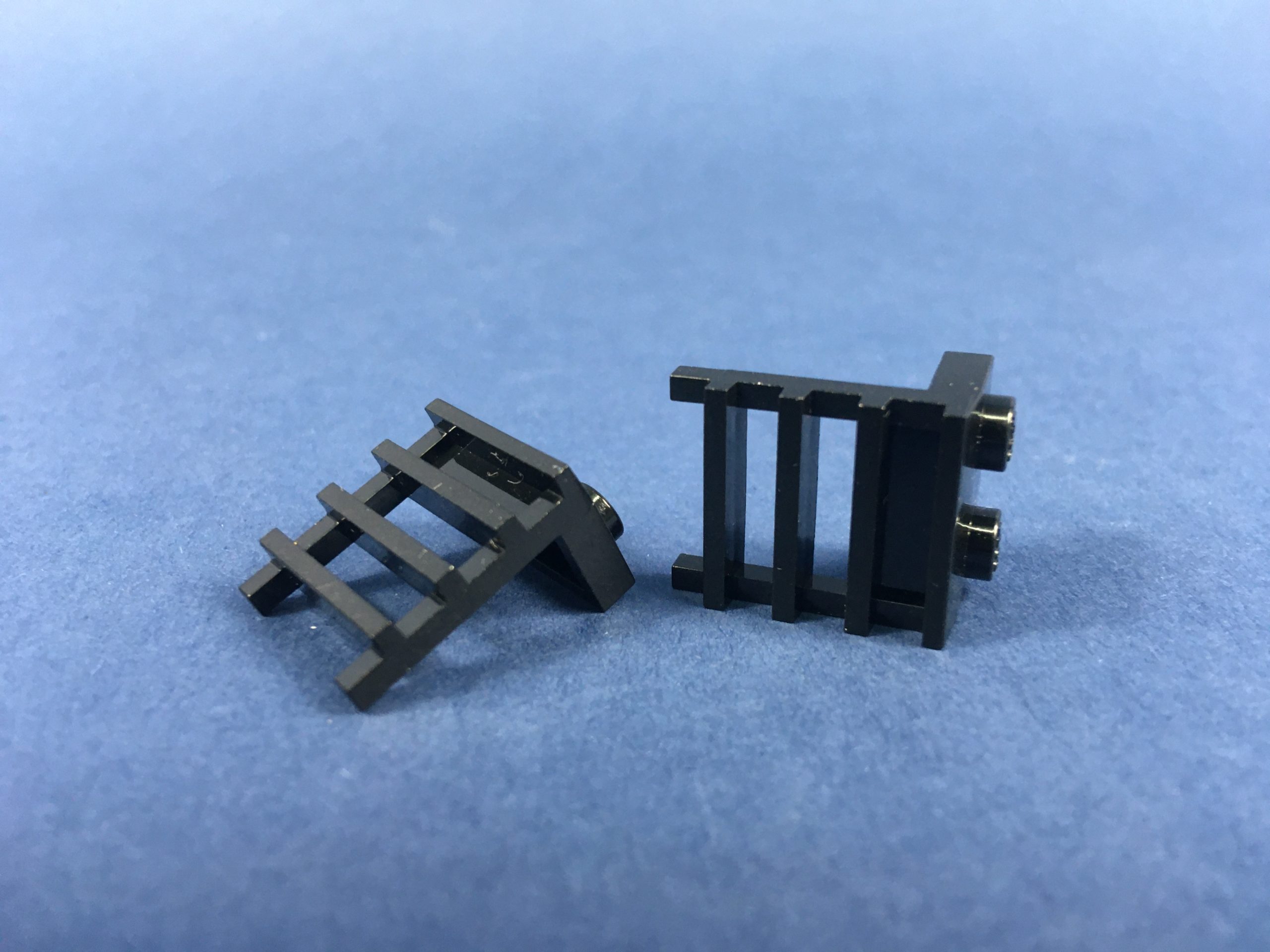 LEGO® Leiter Treppe Eisenbahn neu dunkelgrau 1x2x2 4175 5 Stück 