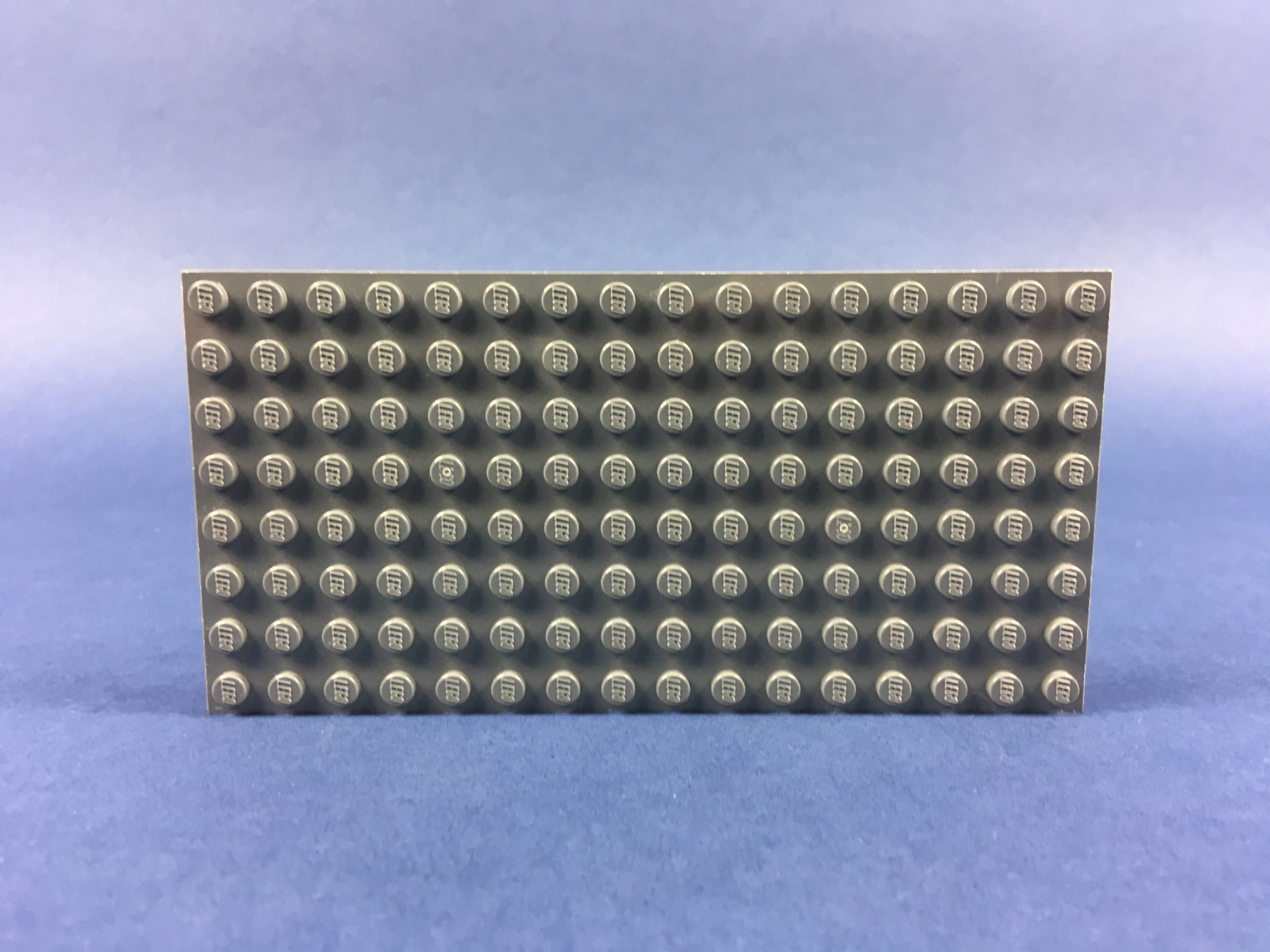 Lego 1 x Platte Bauplatte flach 92438 neu dunkelgrau   8x16 