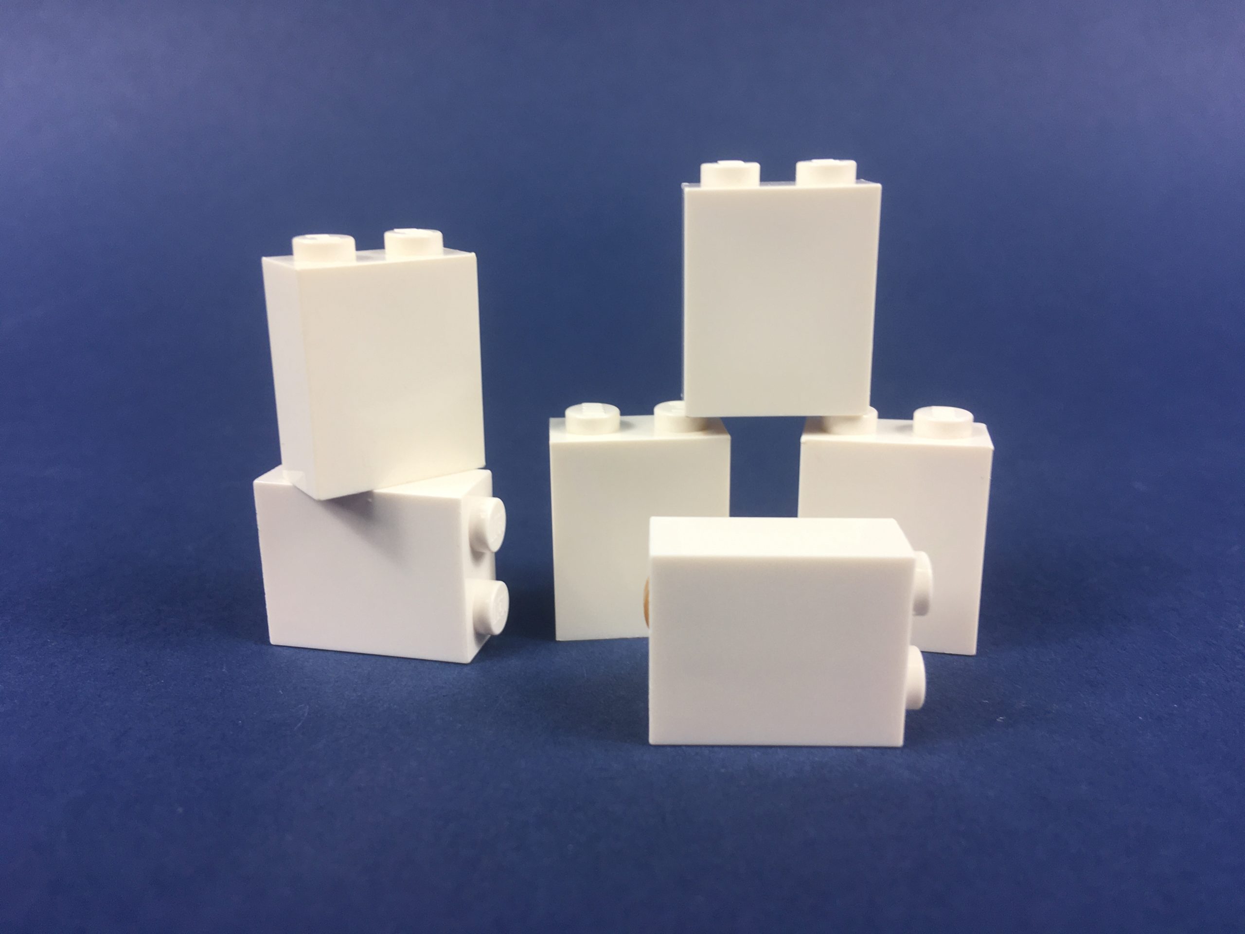 Lego® System  6 Säulen 1x2x2  Rot  4143832  3245 